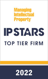 IP Stars 2022 top tier firm for patents and trademarks in Italy IP Stars 2022 top tier firm
